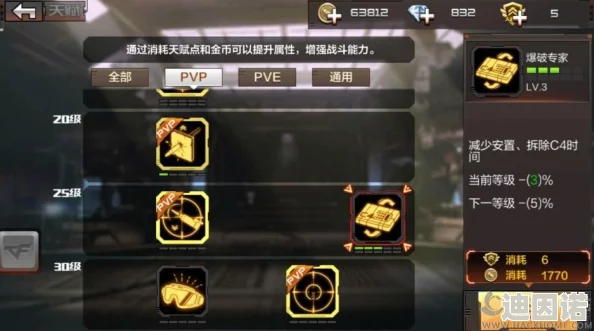 CF手游深度解析：PVP天赋精准瞄准升级全数据图鉴与攻略